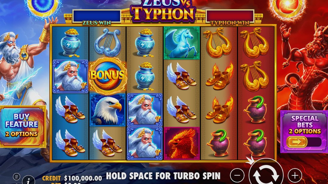 Zeus vs Typhon