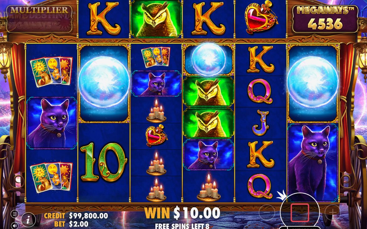 Free Spins under rundan där vinsterna multipliceras