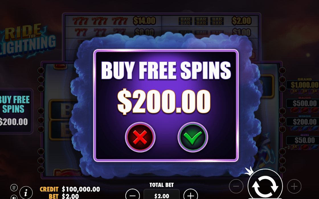 BONUS-symbolen på hjul 3 innan Free Spins startar